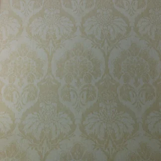 5.5y Single Roll Scalamandre Virtuoso Wheat Wallpaper Renaissance Damask MSRP USD 152