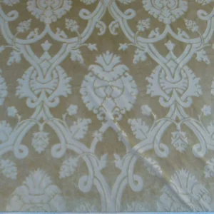 11y Scalamandre Velours Savoie Beige Old World Weavers MSRP USD 304/Y Defects
