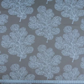 Scalamandre Bay Coral Taupe Hn White Coral On A Solid-colored Ground Grey White MSRP USD 214