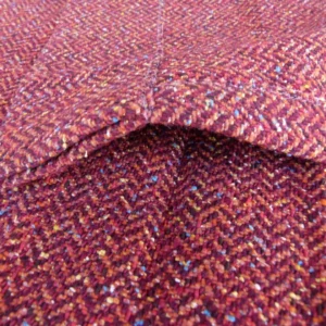 16 EV27 2.3yd x 51"wide Scalamandre CARNIVAL Red Chevron Small Scale MSRP USD286/yd